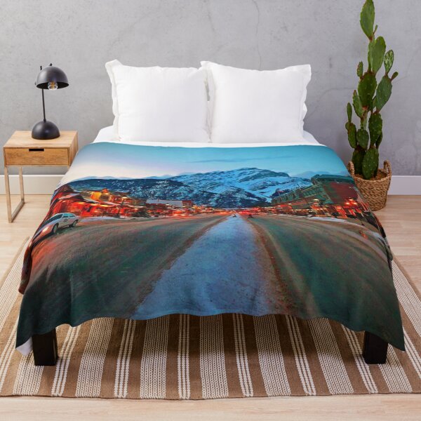 Item preview, Banff Avenue Alberta Canadian Rockies Canada designed and sold by AndyEvansPhotos.