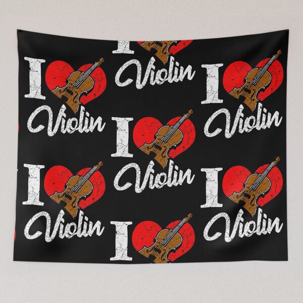 Item preview, I love violin designed and sold by Mila1946.