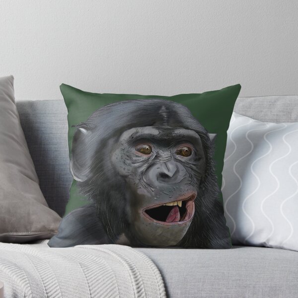 Item preview, Bonobo face designed and sold by ABCmicrogrants.