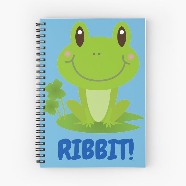 Item preview, Cute Cartoon Frog, Ribbit Noise, Blue designed and sold by WearItOwnIt.