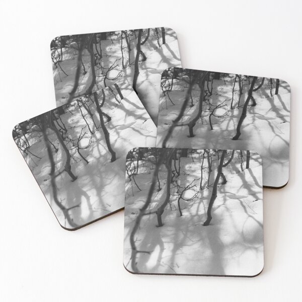 Item preview, Aspen Trees in Snow Film Print designed and sold by Hanna Fox.
