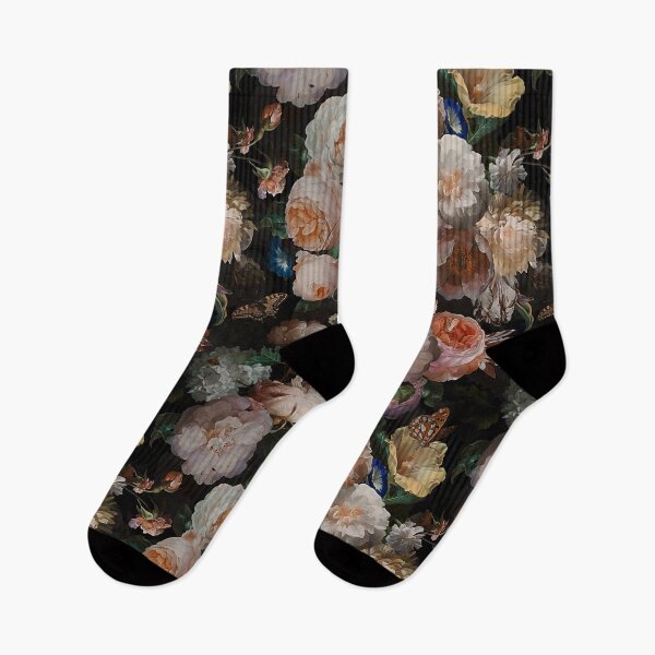 Item preview,  Jan Davidsz. de Heem Vintage Roses Flowers Botanical Night Garden -the golden era Nightgarden designed and sold by UtArt.