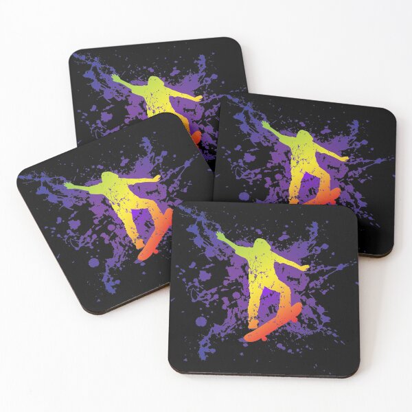 Item preview, Skater Retro Skateboard Grunge Design designed and sold by hobrath.