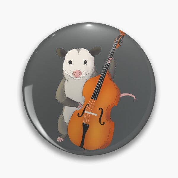 Item preview, Possum playing the bass designed and sold by Mehu.