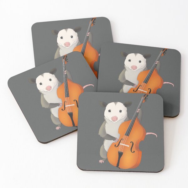Item preview, Possum playing the bass designed and sold by Mehu.