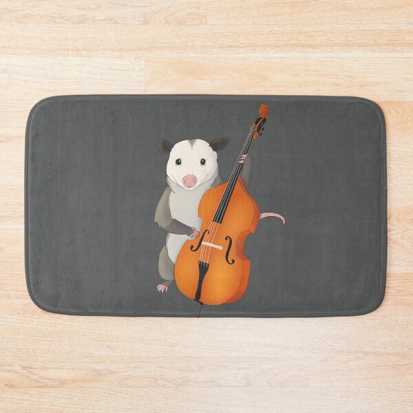Item preview, Possum playing the bass designed and sold by Mehu.