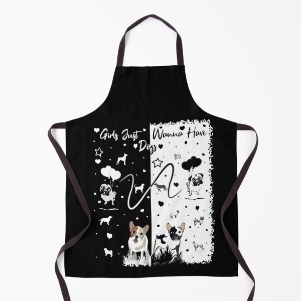 Item preview, Girls Just Wanna Have Dogs, cute design designed and sold by MoSaid.