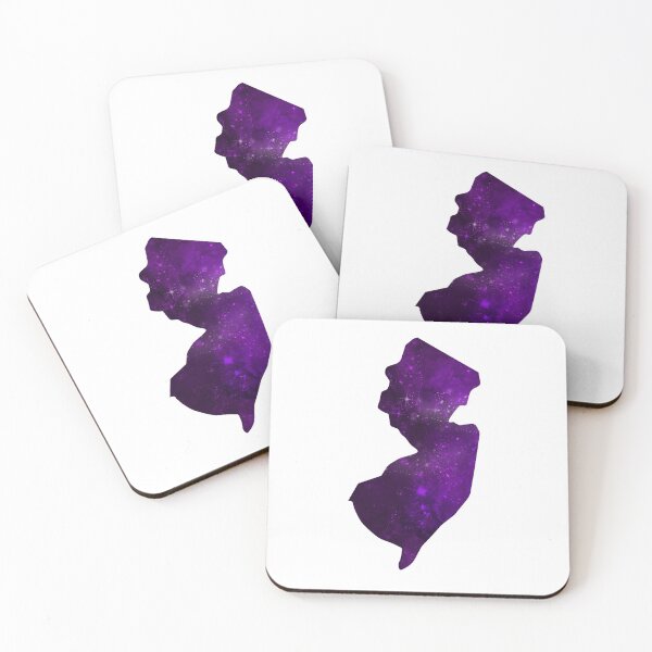 Item preview, New Jerz New Jersey NJ State | NJ State Purple Galaxy designed and sold by Rabbitti.