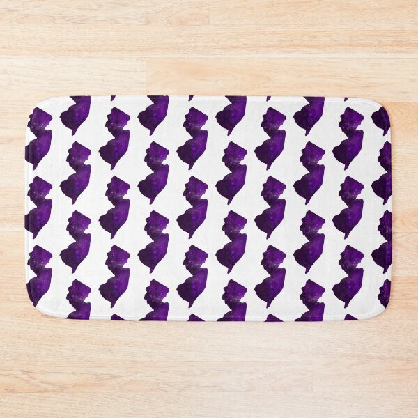 Item preview, New Jerz New Jersey NJ State | NJ State Purple Galaxy designed and sold by Rabbitti.