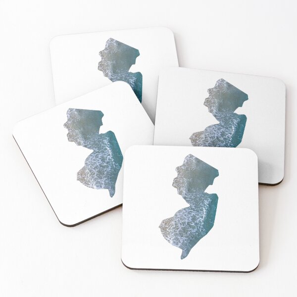 Item preview, New Jerz New Jersey NJ State | NJ Beach Ocean Waves designed and sold by Rabbitti.