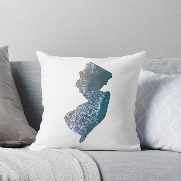 Item preview, New Jerz New Jersey NJ State | NJ Beach Ocean Waves designed and sold by Rabbitti.