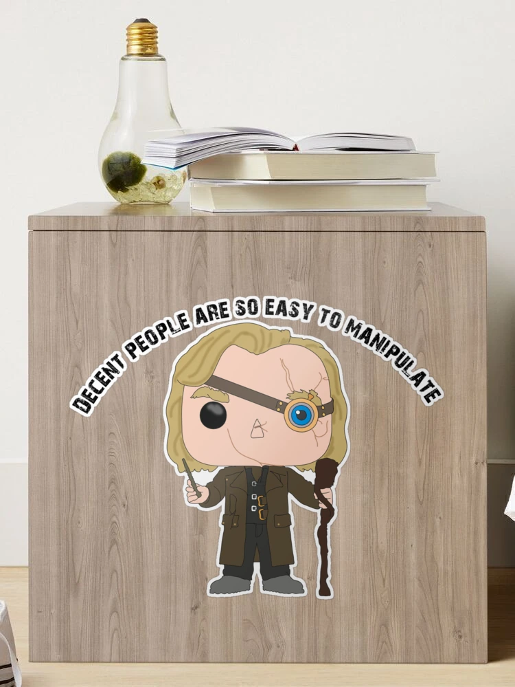 Professor Mad Eye Moody - manipulate Sticker for Sale by Wenby-Weaselbee