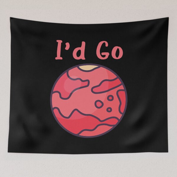 Item preview, Occupy Mars I'd Go Space Exploration Colonize Red Planet designed and sold by trendo.