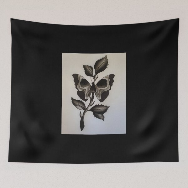 Item preview, Skull Butterfly Tattoo designed and sold by Fryderyk  Neymann.