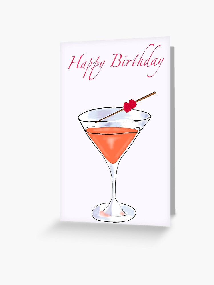 birthday cake-tini cocktail