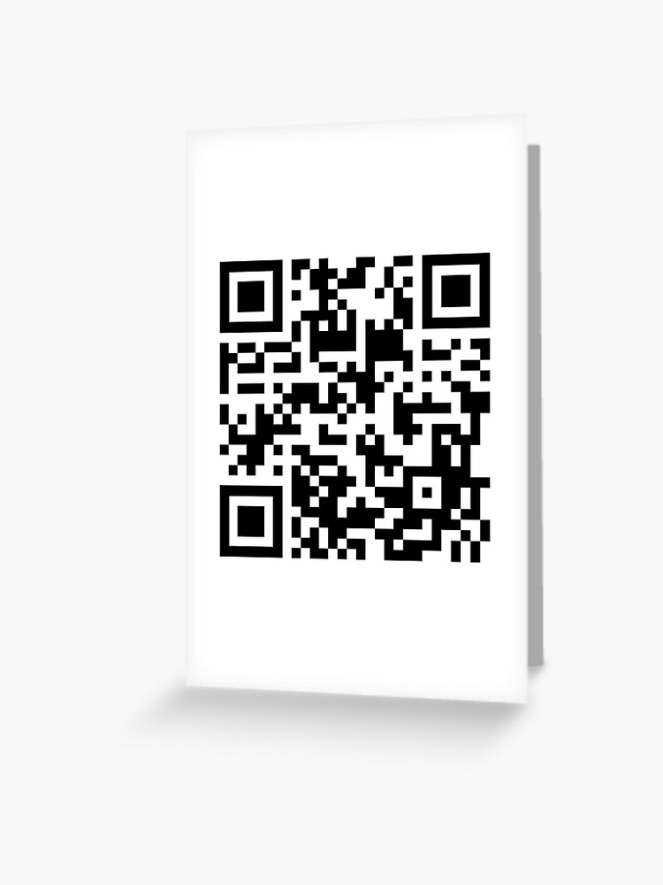 Universe Wiki QR Code Greeting Card for Sale by softbluehum