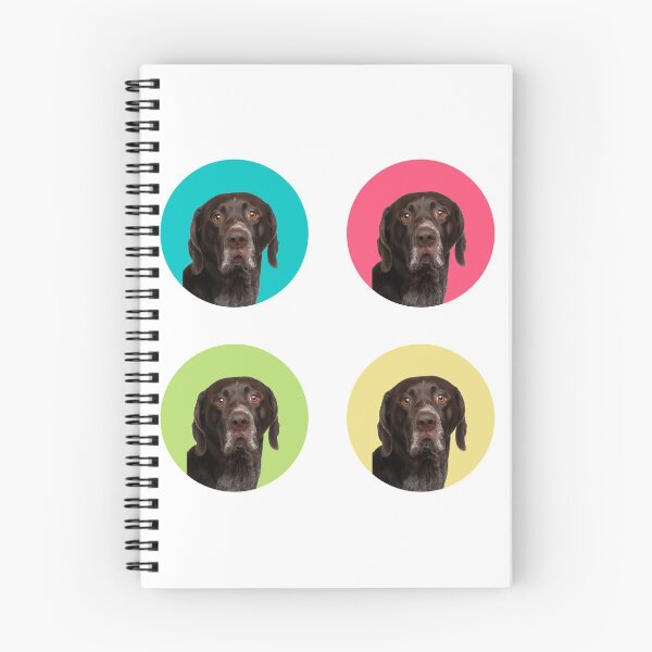Item preview, cute german shorthaired pointer dog color funny german shorthaired pointer face gift designed and sold by alaechamlal.