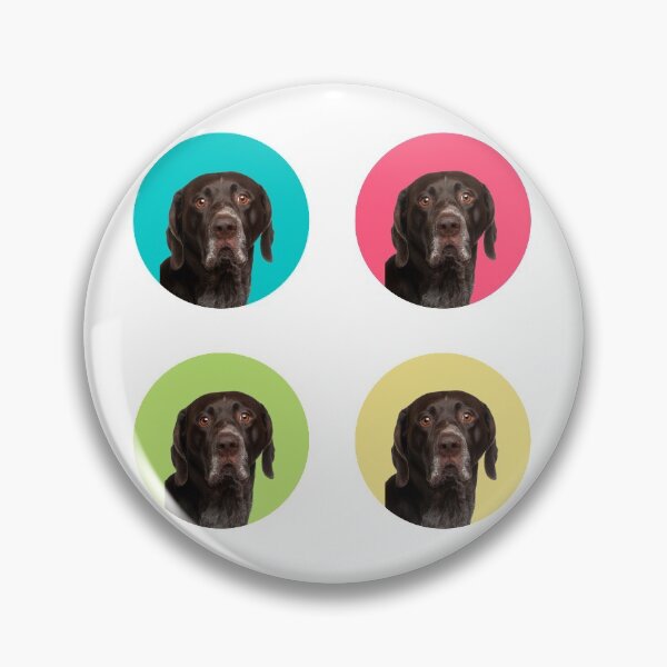 Item preview, cute german shorthaired pointer dog color funny german shorthaired pointer face gift designed and sold by alaechamlal.