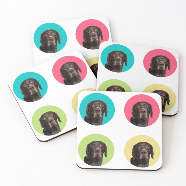 Item preview, cute german shorthaired pointer dog color funny german shorthaired pointer face gift designed and sold by alaechamlal.