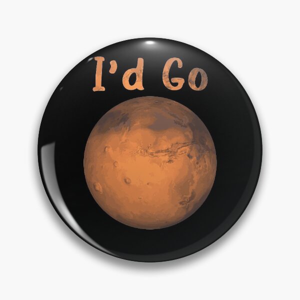 Item preview, I'd Go Occupy Mars Funny Colonize Red Planet Perseverance designed and sold by trendo.