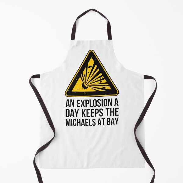Item preview, Risk of Michael Bay - Explosions Meme designed and sold by IncognitoMode.