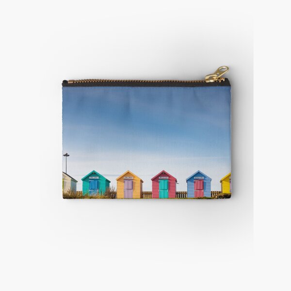 Item preview, Colourful Beach Huts at Amble designed and sold by heidipics.