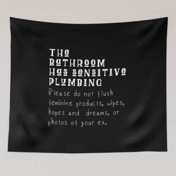 Item preview, Toilet Rules For Guest designed and sold by So Witcasm ?.