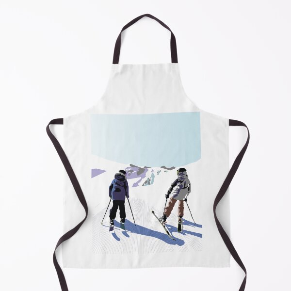 Item preview, Skiers on groomed slopes designed and sold by Kaleb Ahrens.