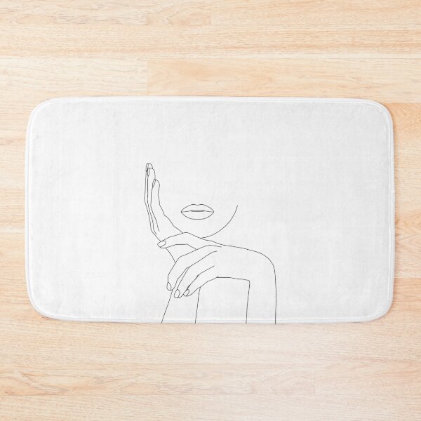 Item preview, Minimalist figure illustration - Lilian designed and sold by TheColourStudy.