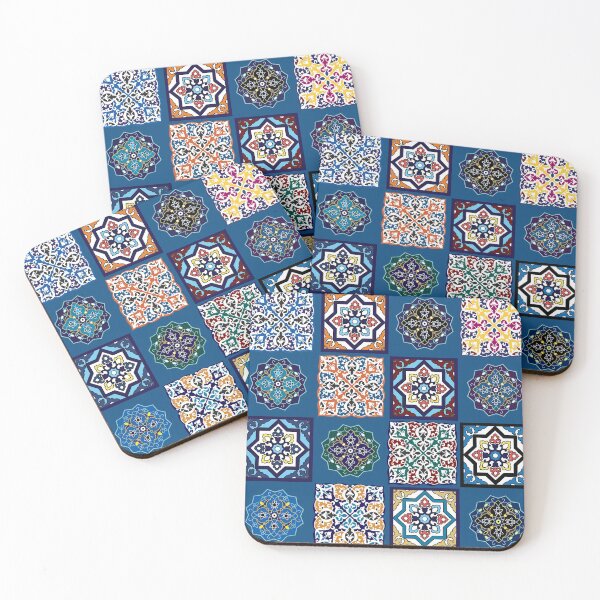 Item preview, Abstract Persian tiles design designed and sold by BlueFarjad.