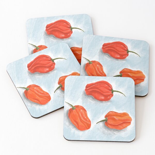 Item preview, Scotch Bonet Chillies designed and sold by IzaIllustrates.