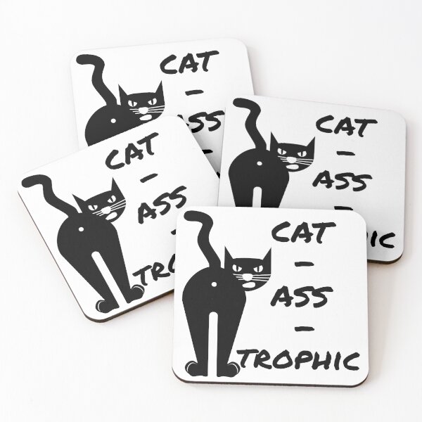 Item preview, Cat Ass Trophic designed and sold by LameToad.