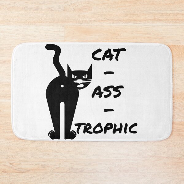 Item preview, Cat Ass Trophic designed and sold by LameToad.