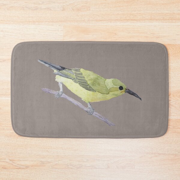 Item preview, Watercolor Olive Backed Sunbird designed and sold by Meagan Stratton.