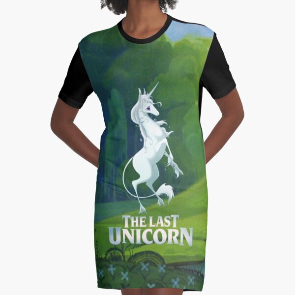 The Last Unicorn Graphic T-Shirt Dress