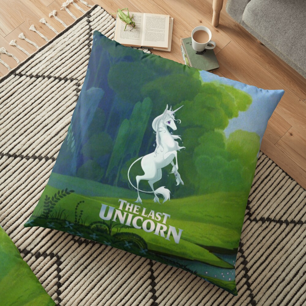 The Last Unicorn Floor Pillow