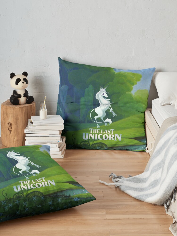 Alternate view of The Last Unicorn Floor Pillow