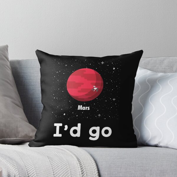 Item preview, I'd Go Occupy Mars Stars Perseverance Rover Red Planet Joke designed and sold by trendo.