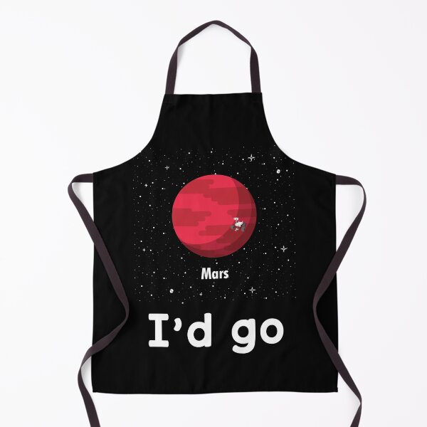 Item preview, I'd Go Occupy Mars Stars Perseverance Rover Red Planet Joke designed and sold by trendo.