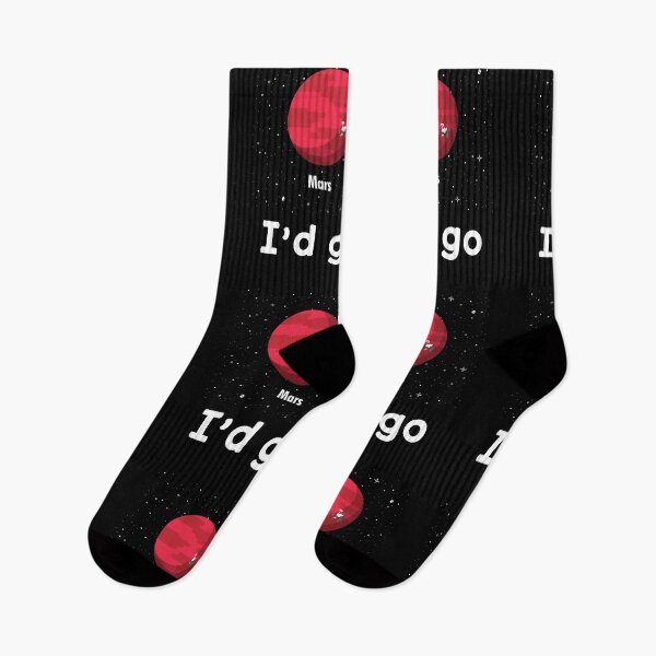 Item preview, I'd Go Occupy Mars Stars Perseverance Rover Red Planet Joke designed and sold by trendo.