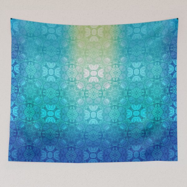 Item preview, Digital Roses Aquamarine designed and sold by PatternTango.