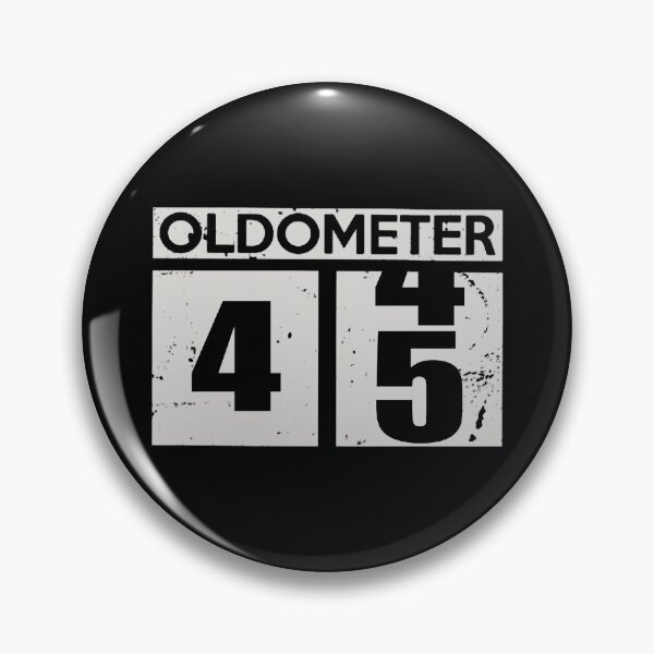 Item preview, 45th Birthday Gift Oldometer 45 Years Old designed and sold by joykart.