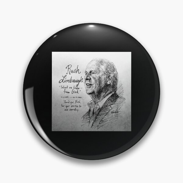 Item preview, rush limbaugh Memorial designed and sold by boyleleslie.