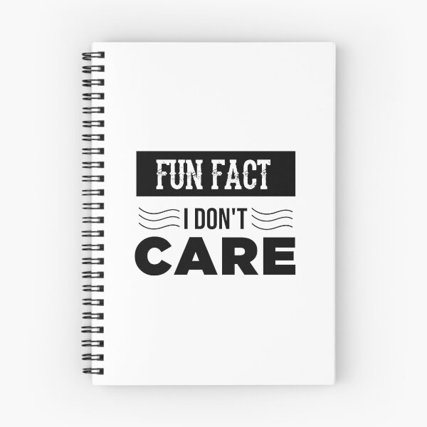 Item preview, Fun Fact l Don't Care Letter Print for Women Funny Sayings Gift designed and sold by magicos1.