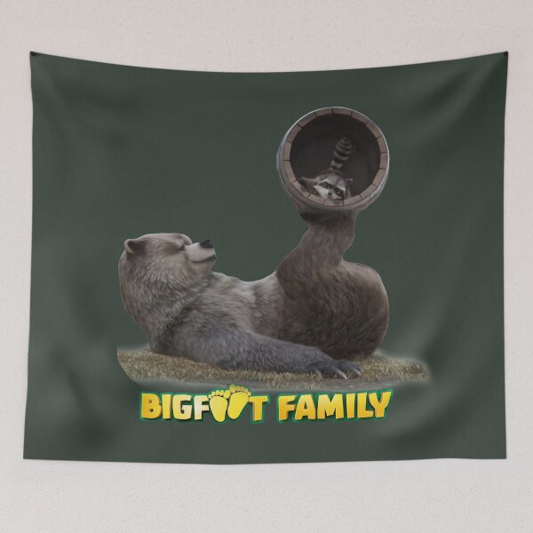 Item preview, bigfoot family designed and sold by magufalo.