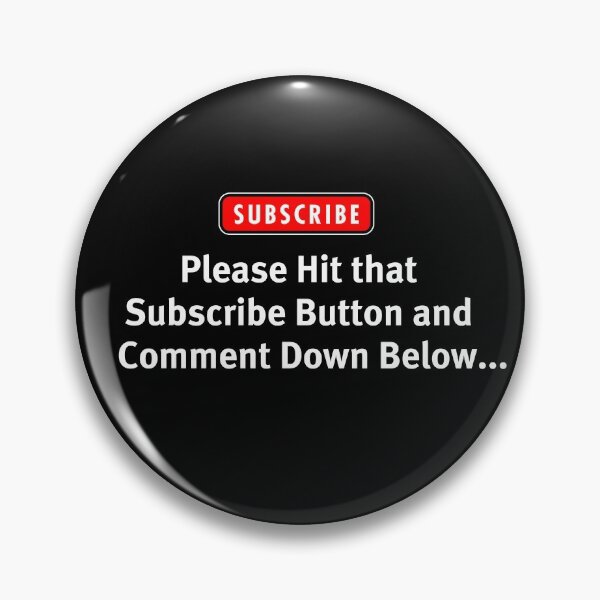 Item preview, Please Hit that Subscribe Button and Comment Down Below... designed and sold by twHistory.