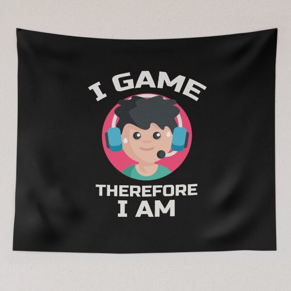 Item preview, I Game Therefore I Am designed and sold by alloutshirts.