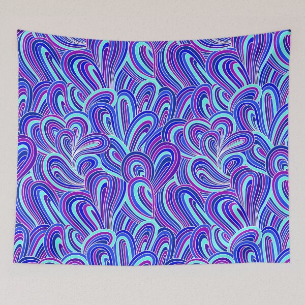 Item preview, Hippie Colorful Loops  designed and sold by roseglasses.