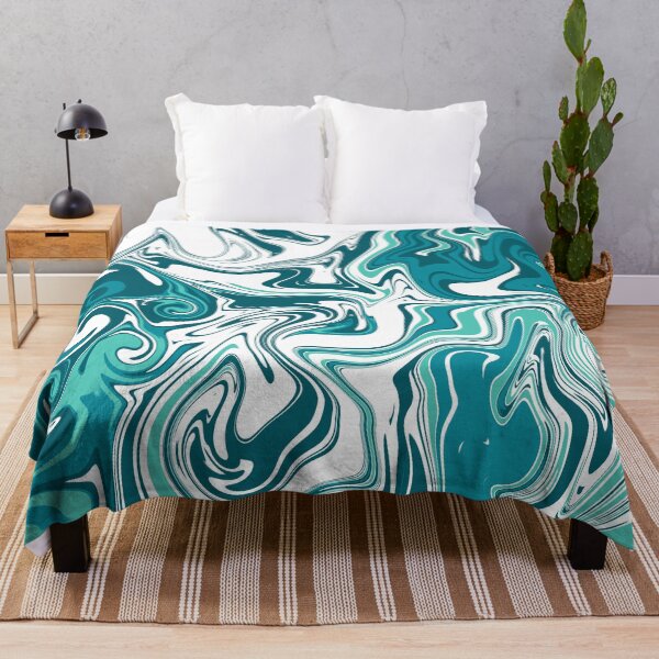 Item preview, Cool marble design inspired by blue ocean designed and sold by TheHappyDoodler.
