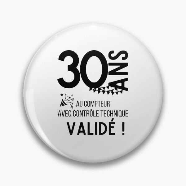 Item preview, 30 years on the clock with validated technical control humor gift for anniversary designed and sold by TeeJfm.